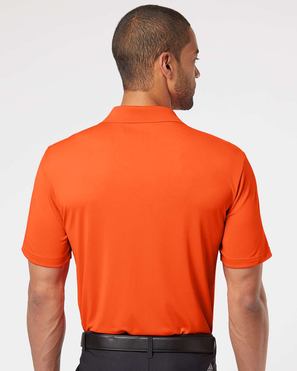 Adidas A230 Orange on model, back