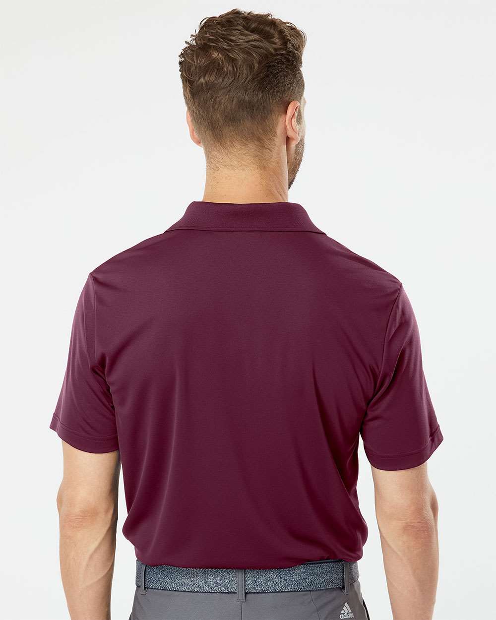Adidas A230 Maroon on model, back