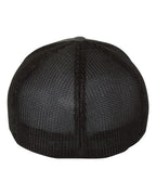 Flexfit 6511 Charcoal/ Black back