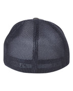 Flexfit 6511 Charcoal/ Navy back