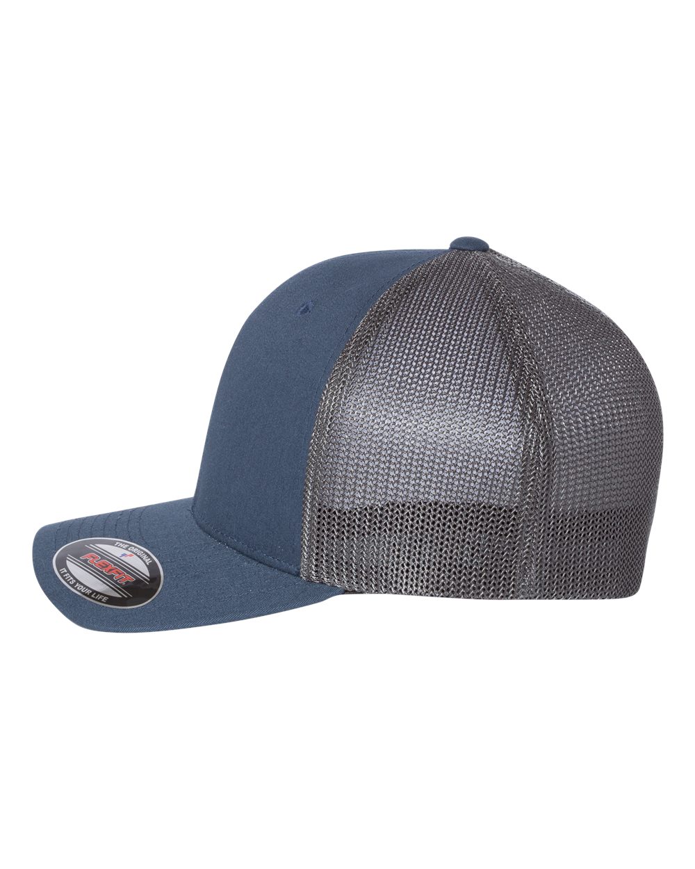 Flexfit 6511 Navy/ Graphite side