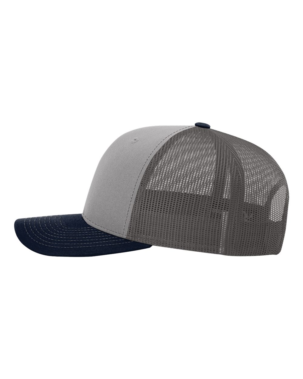 Richardson 112 Grey/ Charcoal/ Navy side