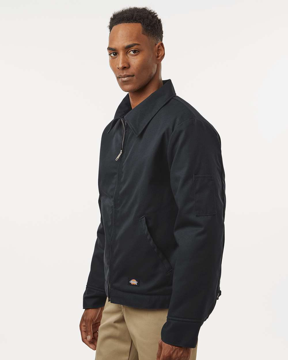 Dickies TJ55 Black on model, side