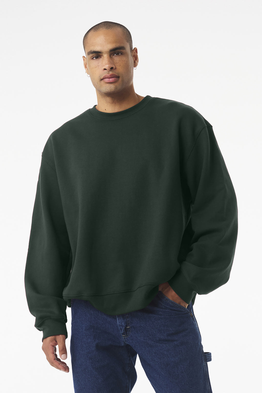BC471  BELLA+CANVAS® Unisex 10-Ounce Heavyweight Crewneck Sweatshirt