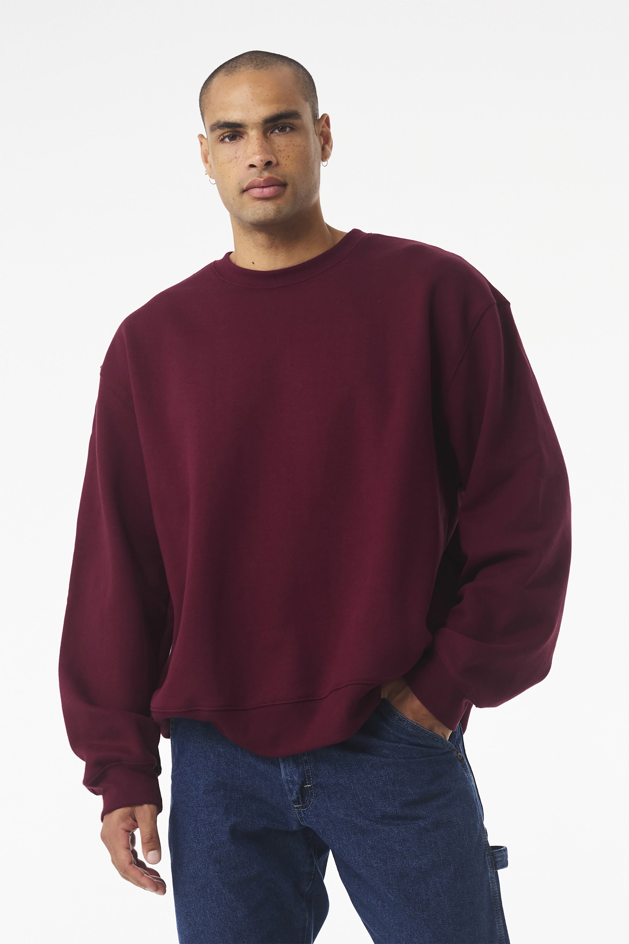 BC471  BELLA+CANVAS® Unisex 10-Ounce Heavyweight Crewneck Sweatshirt