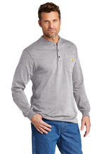 CTK128 Carhartt® Long Sleeve Henley T-Shirt