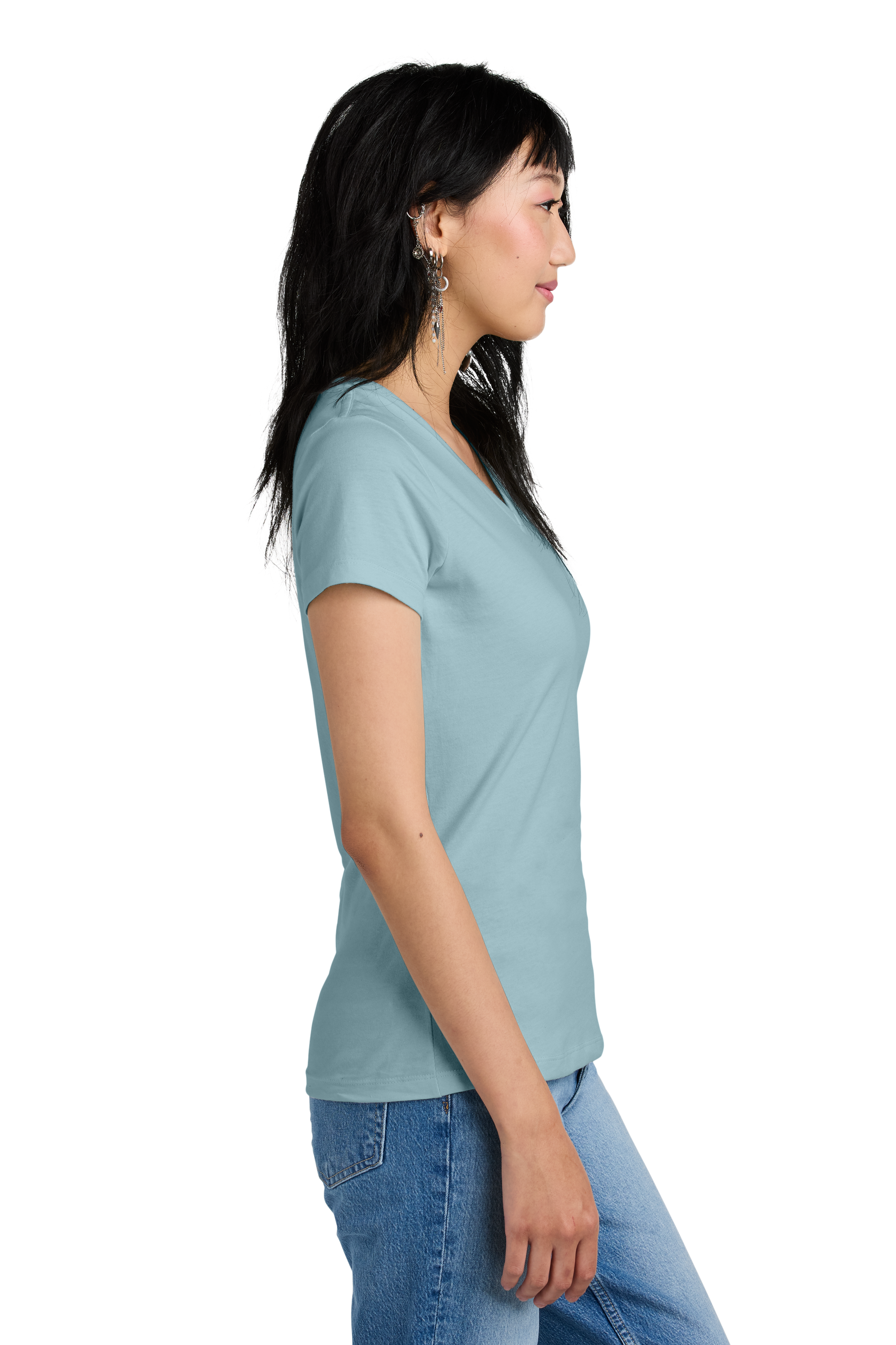 DM1170L District ® Women’s Perfect Weight ® V-Neck Tee