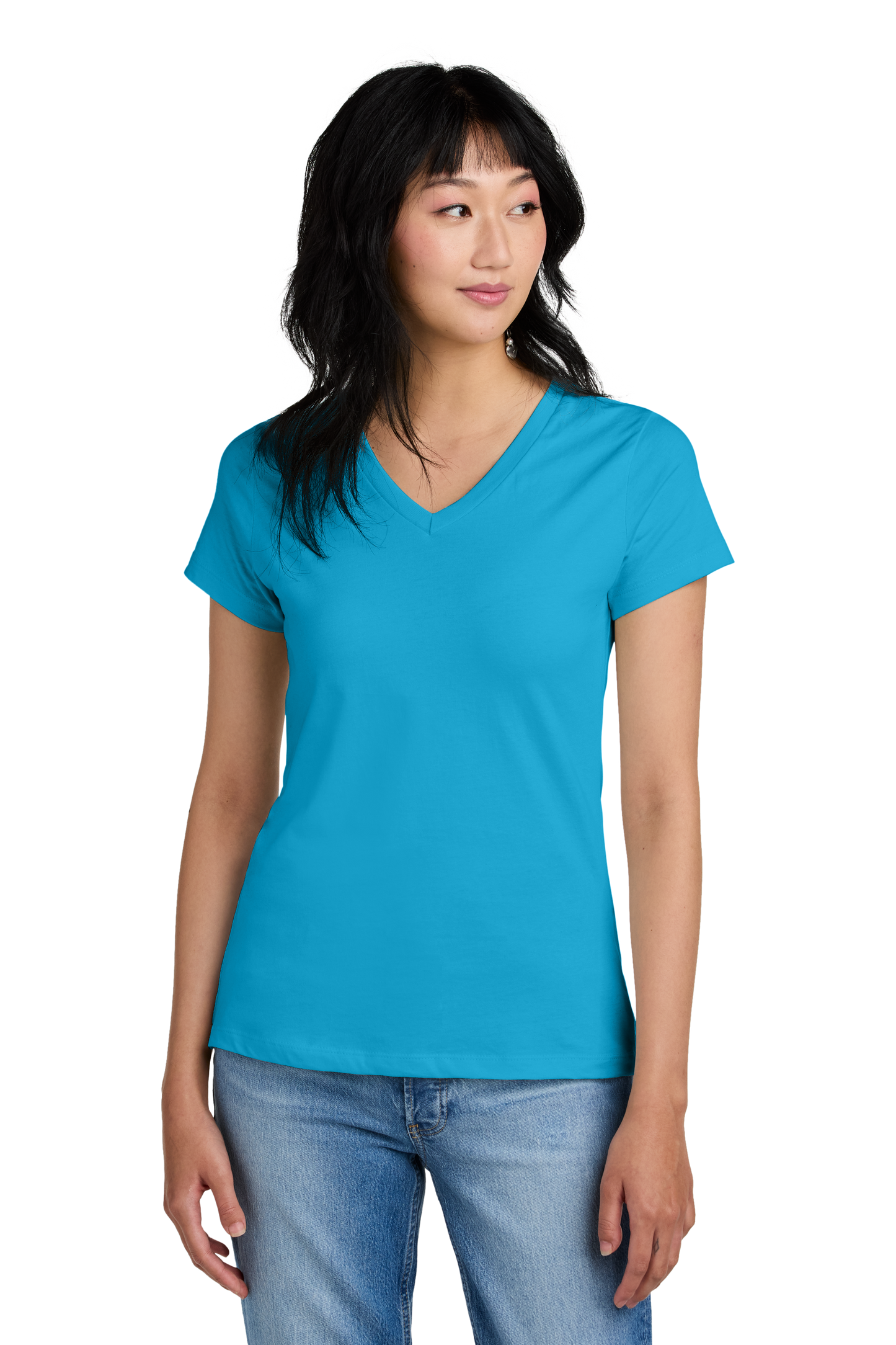 DM1170L District ® Women’s Perfect Weight ® V-Neck Tee