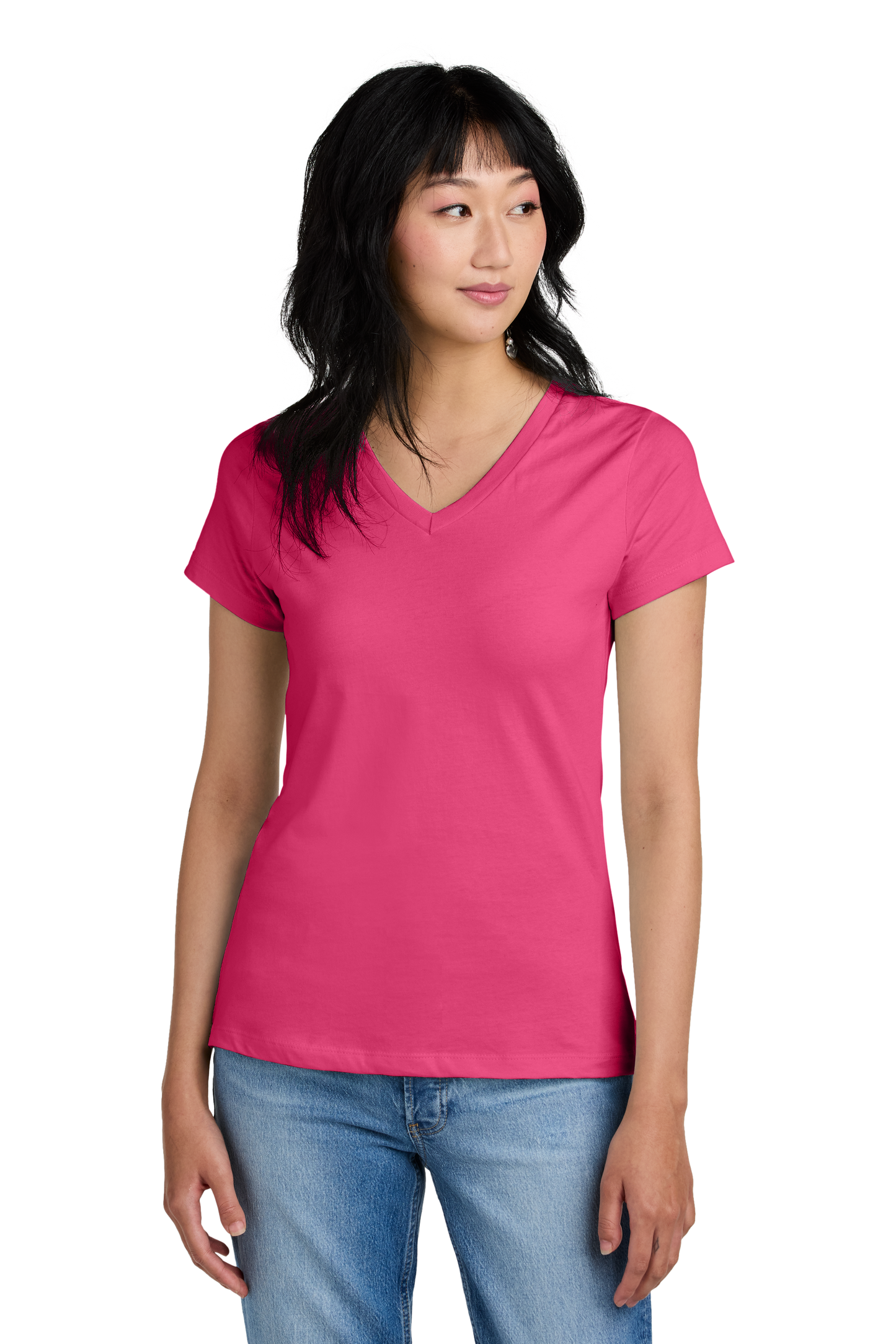 DM1170L District ® Women’s Perfect Weight ® V-Neck Tee