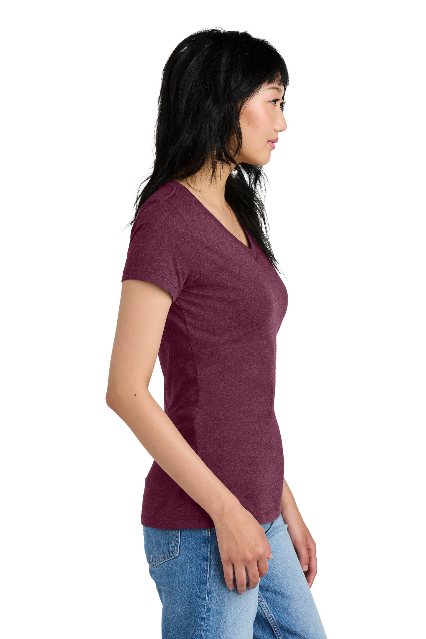 DM1170L District ® Women’s Perfect Weight ® V-Neck Tee