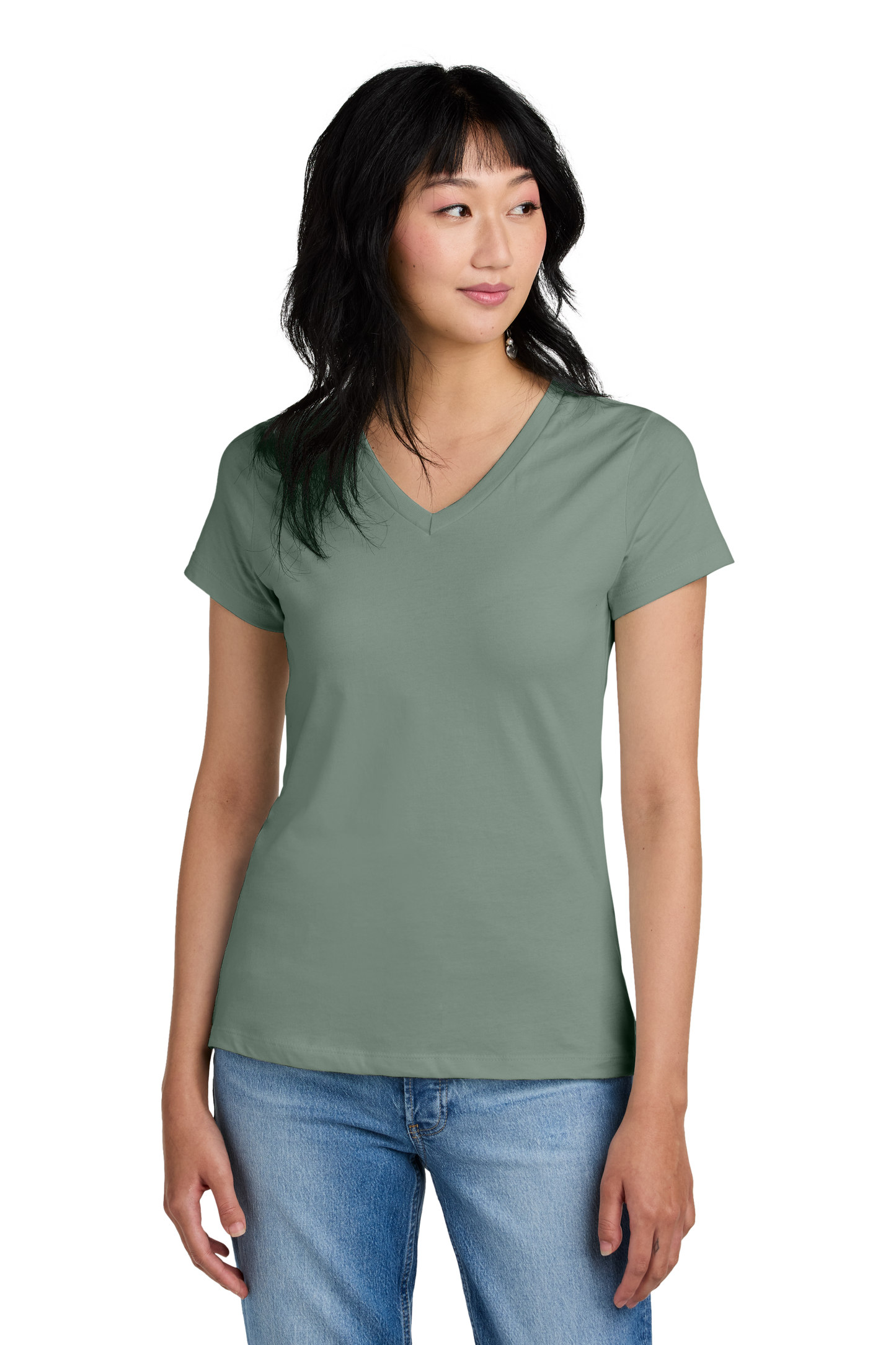 DM1170L District ® Women’s Perfect Weight ® V-Neck Tee