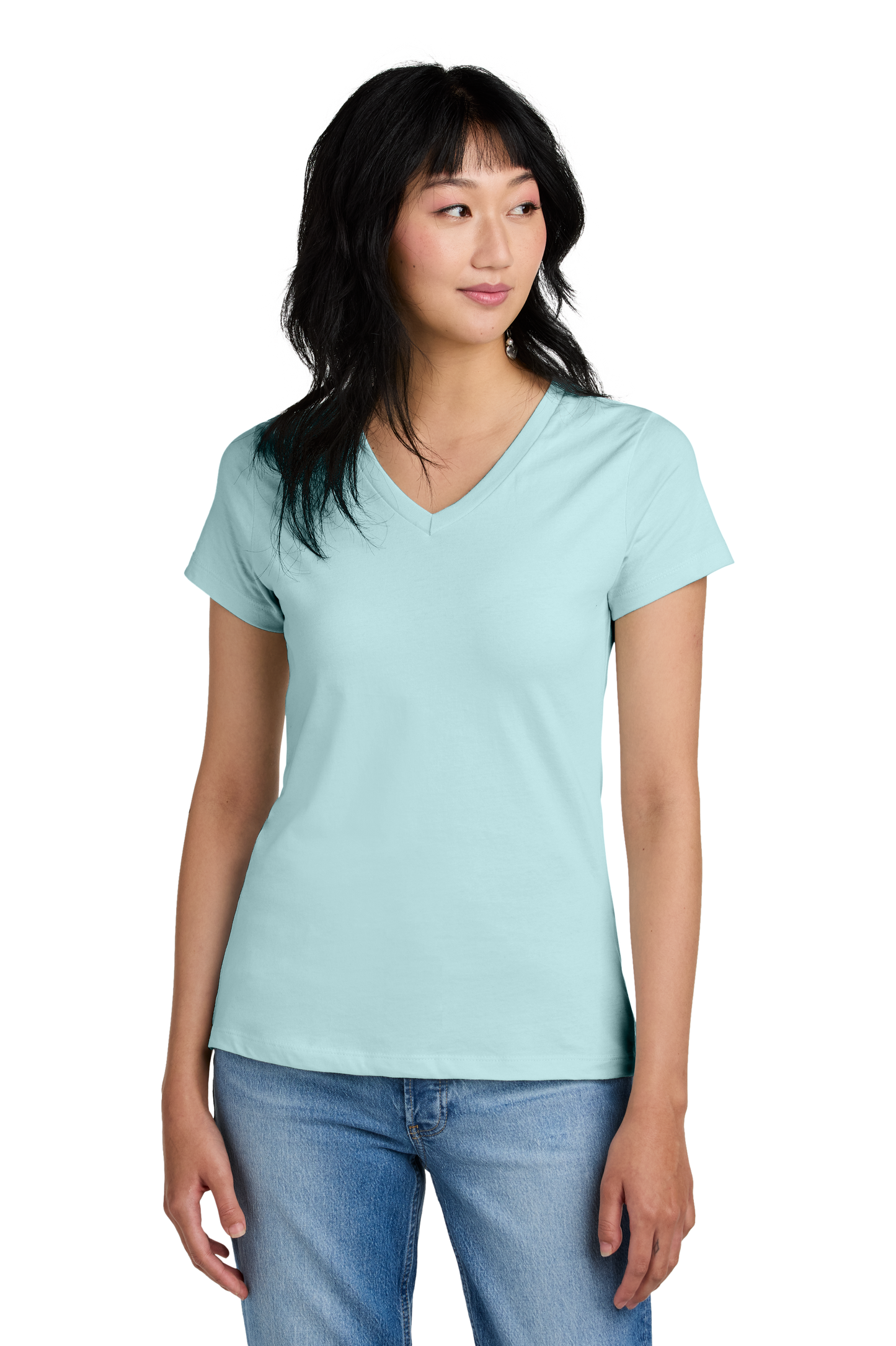 DM1170L District ® Women’s Perfect Weight ® V-Neck Tee