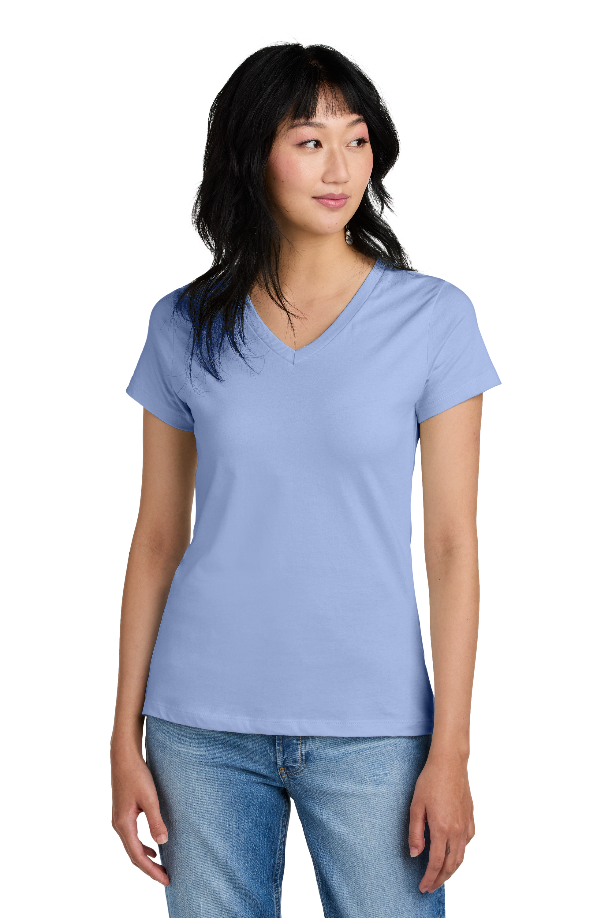 DM1170L District ® Women’s Perfect Weight ® V-Neck Tee