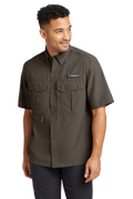 EB602 Eddie Bauer® - Short Sleeve Performance Fishing Shirt