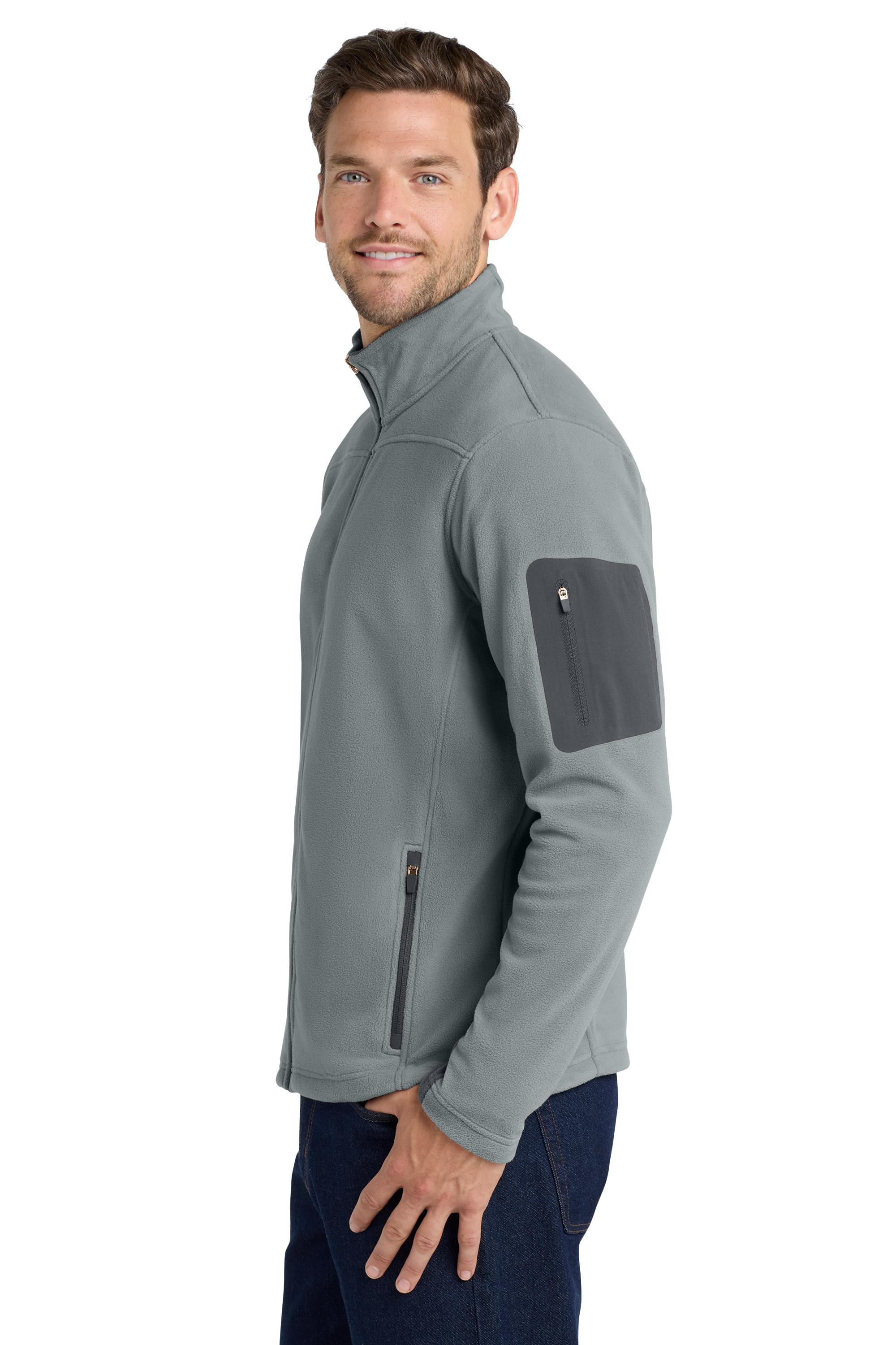 F233 Port Authority® Summit Fleece Full-Zip Jacket