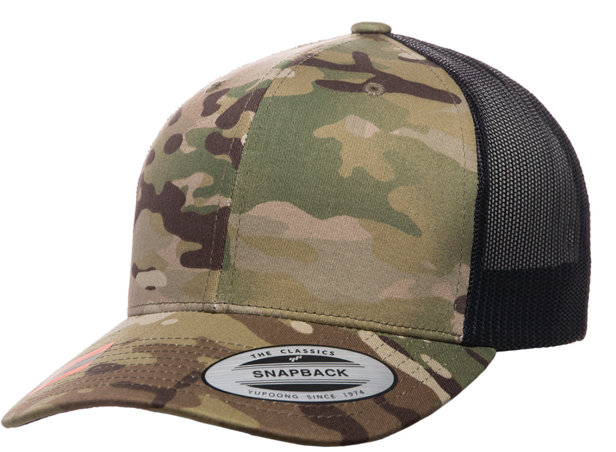Yupoong® 6606C - Camo Trucker Hat