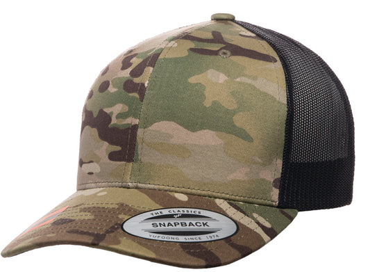 6606MC – YP Classics – Multicam Retro Trucker