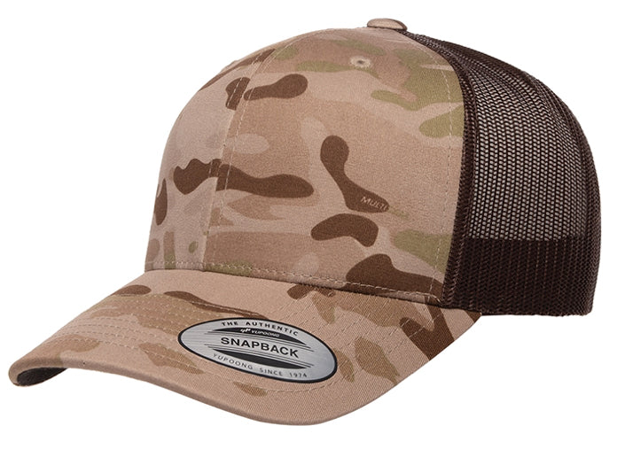 Yupoong® 6606C - Camo Trucker Hat