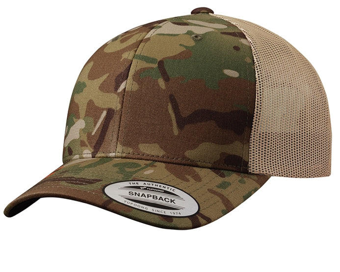 Yupoong® 6606C - Camo Trucker Hat
