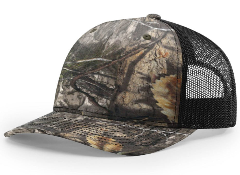 112PFP Richardson - Five-Panel Printed Trucker Cap