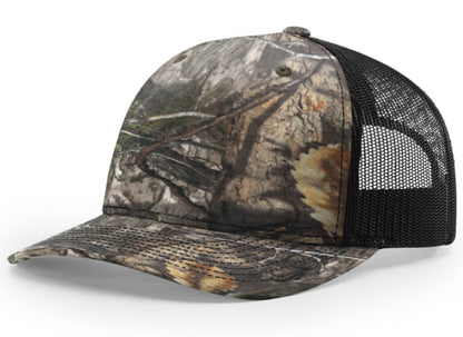 112PFP Richardson - Five-Panel Printed Trucker Cap