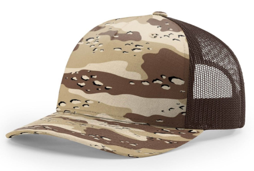 112PFP Richardson - Five-Panel Printed Trucker Cap