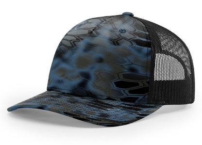 112PFP Richardson - Five-Panel Printed Trucker Cap