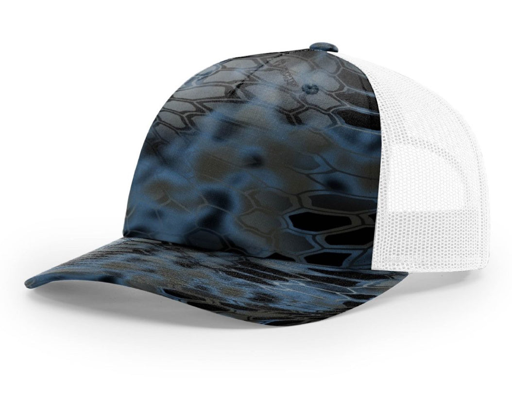 112PFP Richardson - Five-Panel Printed Trucker Cap