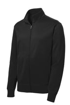 LST241 Sport-Tek® Women's Sport-Wick® Fleece Full-Zip Jacket Cyclone Anaya’s