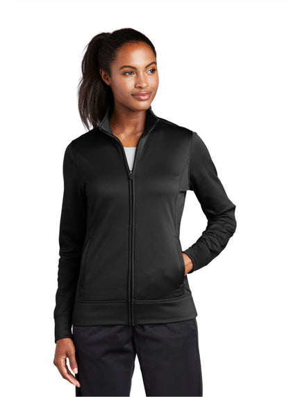 LST241 Sport-Tek® Women's Sport-Wick® Fleece Full-Zip Jacket