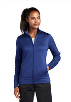 LST241 Sport-Tek® Women's Sport-Wick® Fleece Full-Zip Jacket