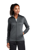 LST241 Sport-Tek® Women's Sport-Wick® Fleece Full-Zip Jacket