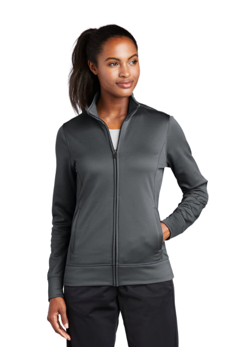 LST241 Sport-Tek® Women's Sport-Wick® Fleece Full-Zip Jacket