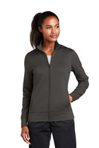 LST241 Sport-Tek® Women's Sport-Wick® Fleece Full-Zip Jacket