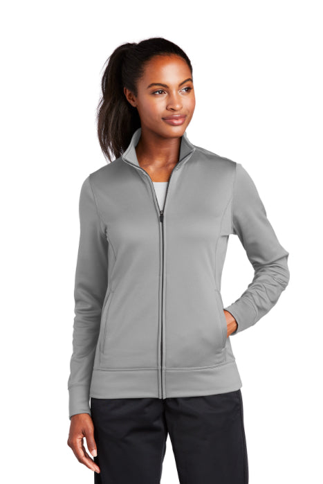 LST241 Sport-Tek® Women's Sport-Wick® Fleece Full-Zip Jacket