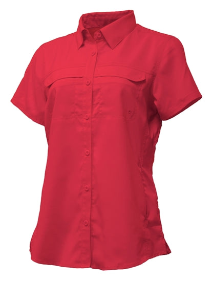 3101 Women Short Sleeve Fishing Shirt