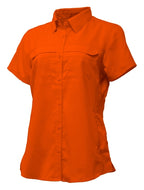 3101 Women Short Sleeve Fishing Shirt