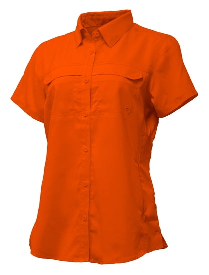 3101 Women Short Sleeve Fishing Shirt