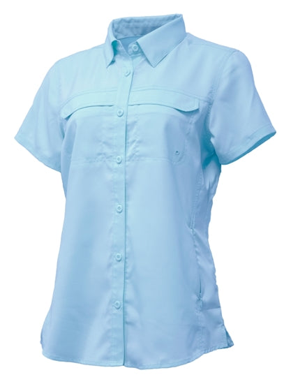 3101 Women Short Sleeve Fishing Shirt