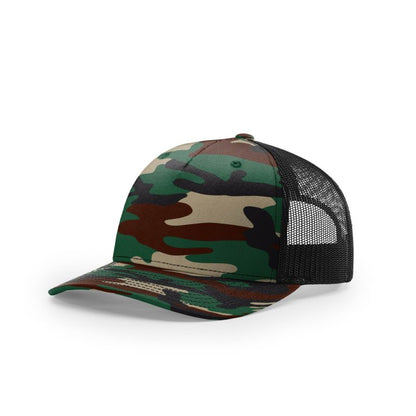 112PFP Richardson - Five-Panel Printed Trucker Cap