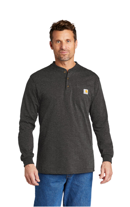 CTK128 Carhartt® Long Sleeve Henley T-Shirt