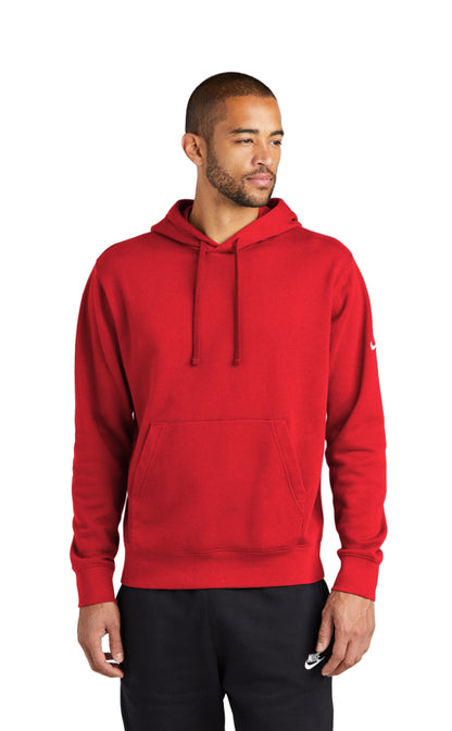 NKDR1499 Nike Club Fleece Sleeve Swoosh Pullover Hoodie