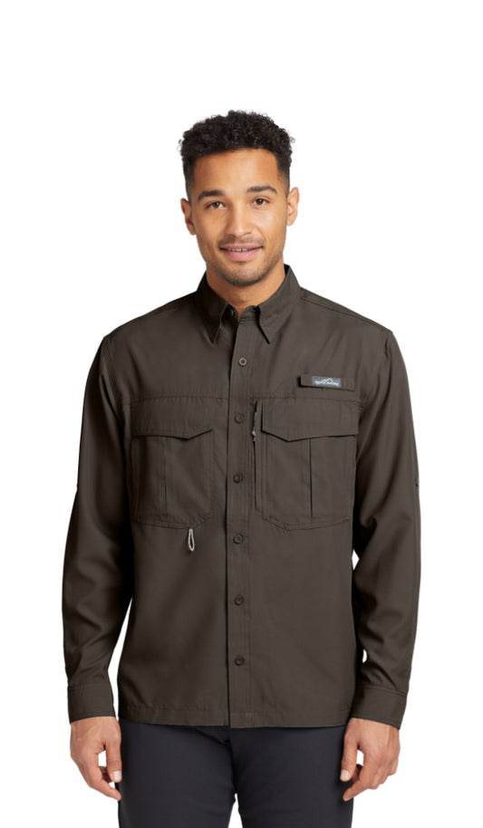 EB600 Eddie Bauer® - Long Sleeve Performance Fishing Shirt