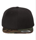 YP Classics - Premium Flat Bill Snapback Cap - 6089M
