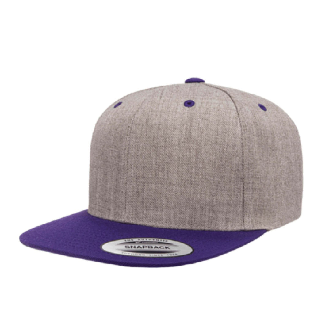 YP Classics - Premium Flat Bill Snapback Cap - 6089M