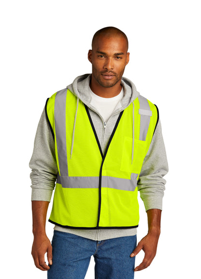 CornerStone ® ANSI 107 Class 2 Economy Mesh One-Pocket Vest CSV100