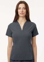 Jaanuu - Women's Calix Fit & Flare Scrub V-Neck Top - W10003