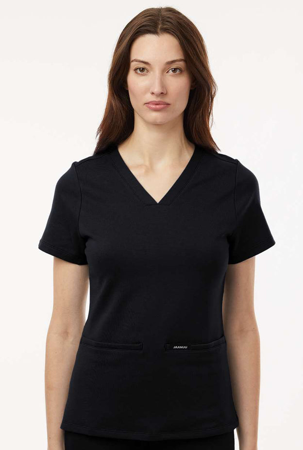 Jaanuu - Women's Cesi Ultrasoft Scrub V-Neck Top - W30003