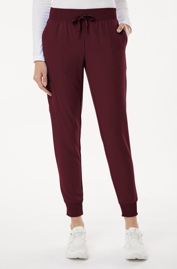 Jaanuu - Women's Silex Knit-Waist Scrub Joggers - Petite Sizes - W20003P