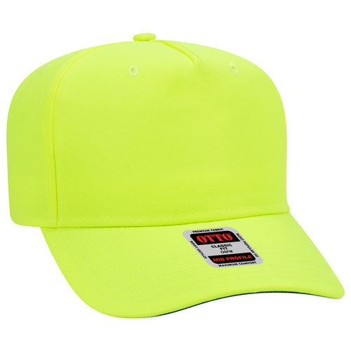 OTTO CAP 5 Panel Mid Profile Baseball Cap 31-069